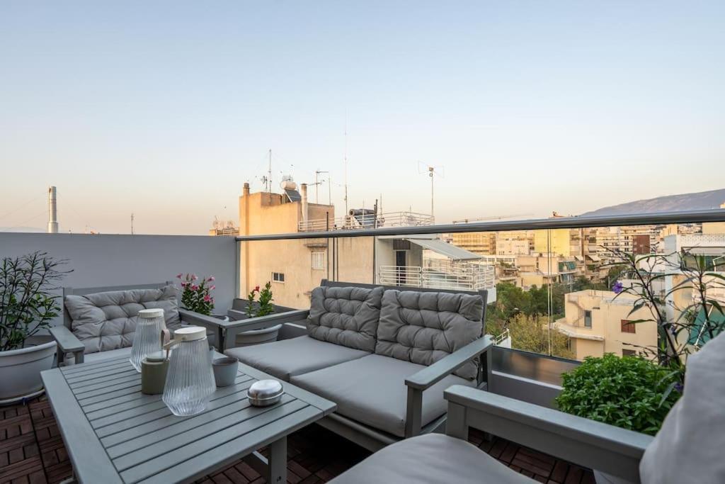 Апартаменты Duplex Acropolis View 2 Balconies Афины Экстерьер фото